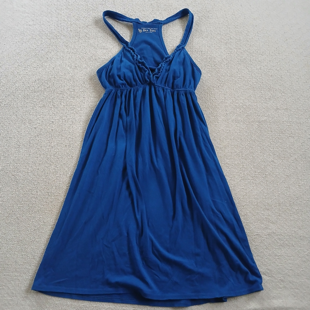 victorias secret ♡ bra tops blue dress y2k 2000s vintage blue minimalist small